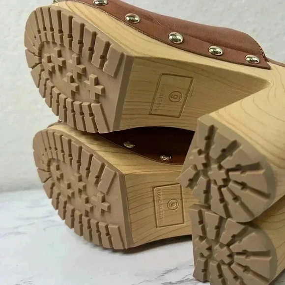 Sun + Stone - Tanyaa Microsuede Slip-On Mules Size 6 M - Picture 9 of 15